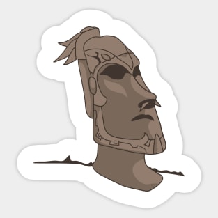 Moai Kotal Kahn Sticker